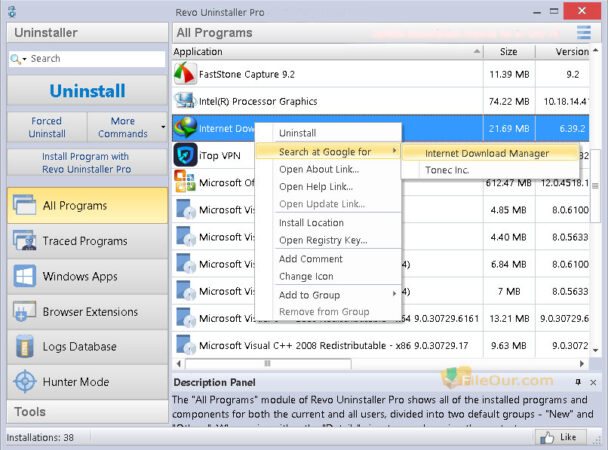instal the last version for windows Revo Uninstaller Pro 5.1.7