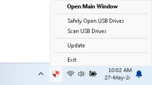 USB Disk Security_system_tray_screenshot