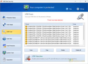 USB Disk Security_usb_scan_screenshot