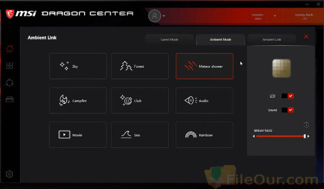 msi dragon center 2.0 doesnt install anywhere
