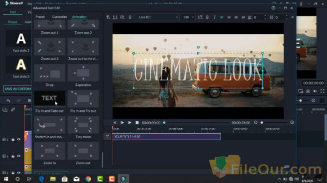 filmora after effects free download