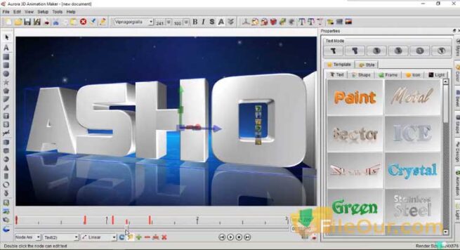 aurora 3d animation maker full version free download for mac