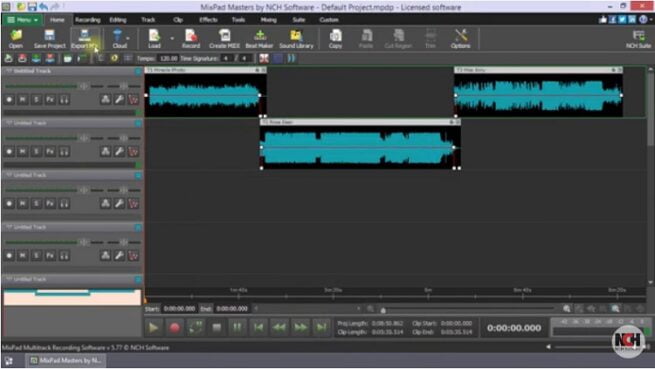 is mixpad multitrack recording software safe