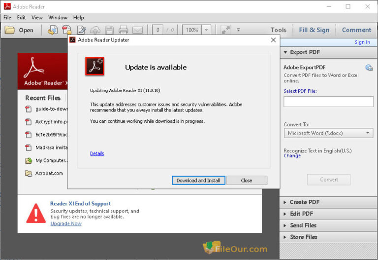 download adobe acrobat reader xi offline installer