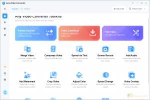 Any Video Converter_main_interface