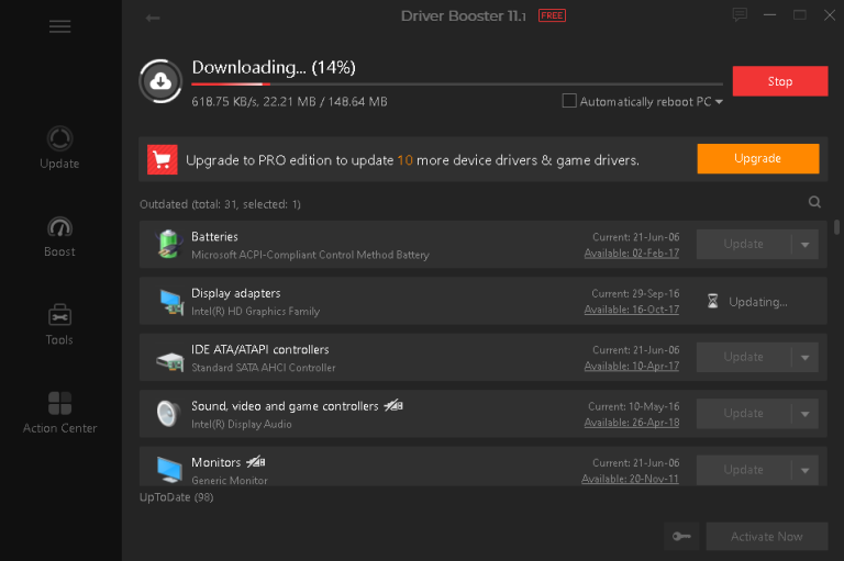 Driver Booster 11 Free Download for Windows 11, 10, 8, 7