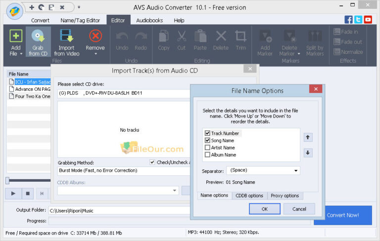 avs audio converter