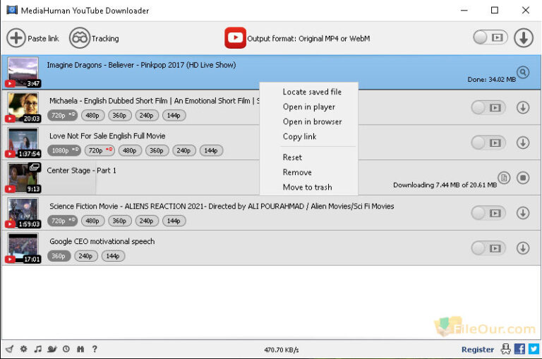 download the last version for windows MediaHuman YouTube Downloader 3.9.9.85.1308