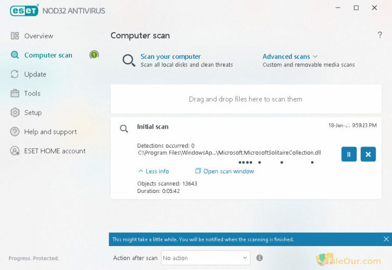 Download ESET NOD32 Antivirus (32/64bit) Offline Installer