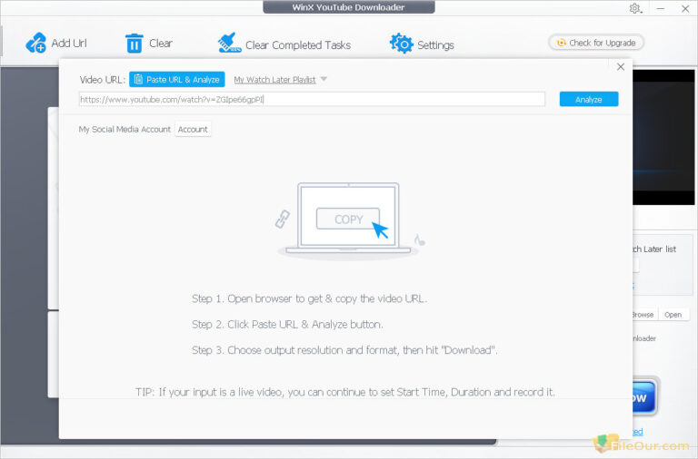 Download WinX YouTube Downloader For PC (Windows 32/64-bit)